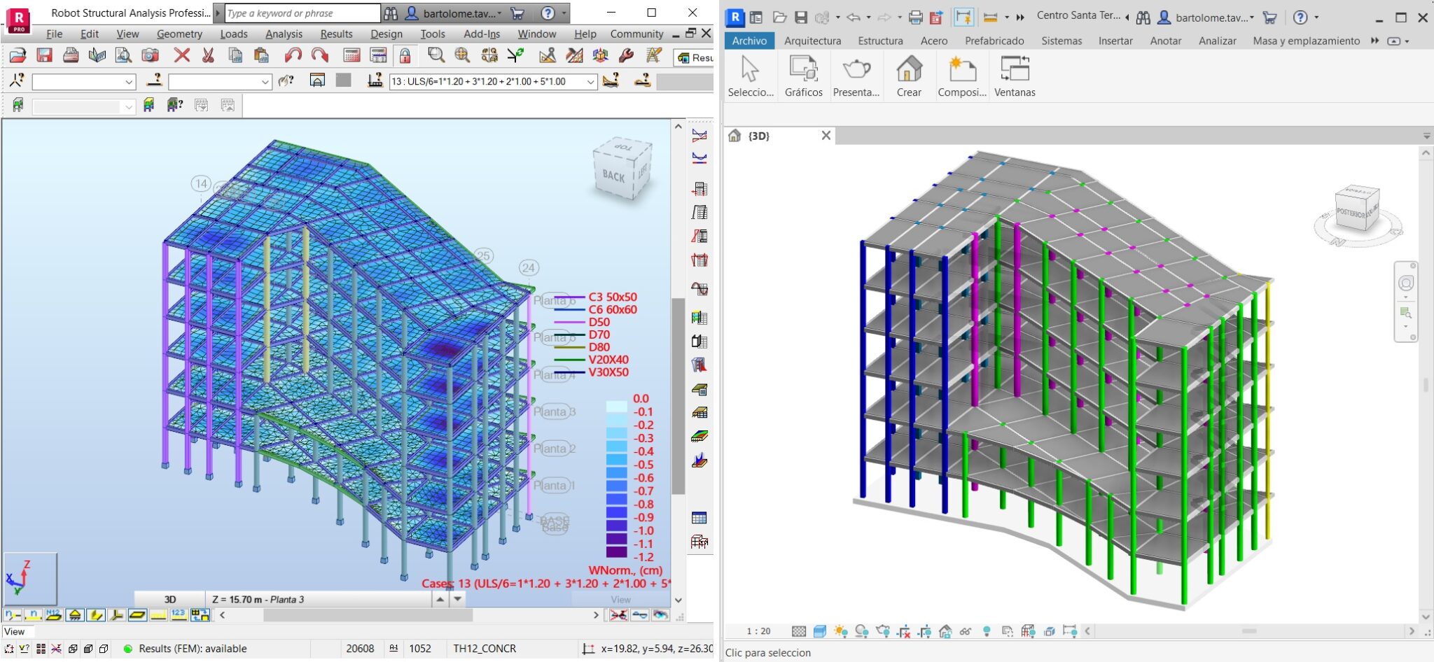 BIM structural model